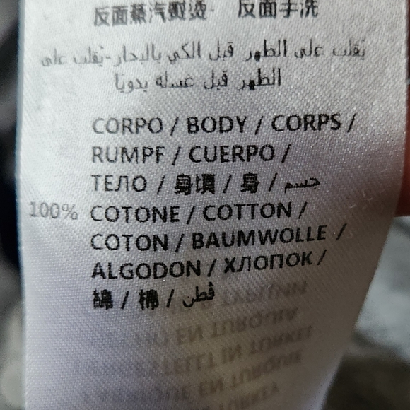 McQueen Signature Navy swallow shirt dress made in turkey short sleeve Cotton M - Picture 5 of 5